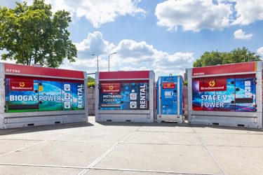 Alle aggregaten - Biogas Power - Methanol Power - Battery Box - Stage V Power