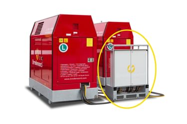 Power Management setup next to 2 generators