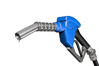 Fuel nozzle blue GTL synthetic diesel