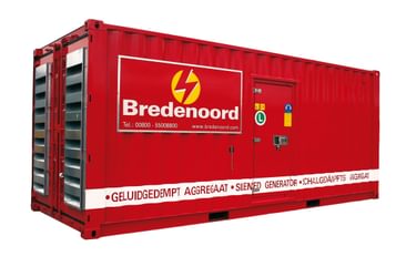 Aggregaat 1000k VA 20ft container